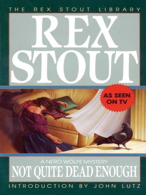 cover image of Not Quite Dead Enough